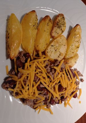 Une photo de Assiette texane