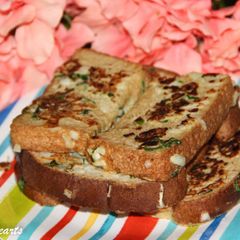 A picture of Indian Style Masala Eggy Bread Toast.
