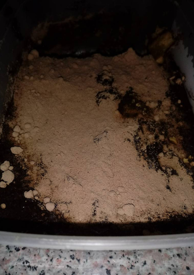 Una foto de Tarta de galletas con café