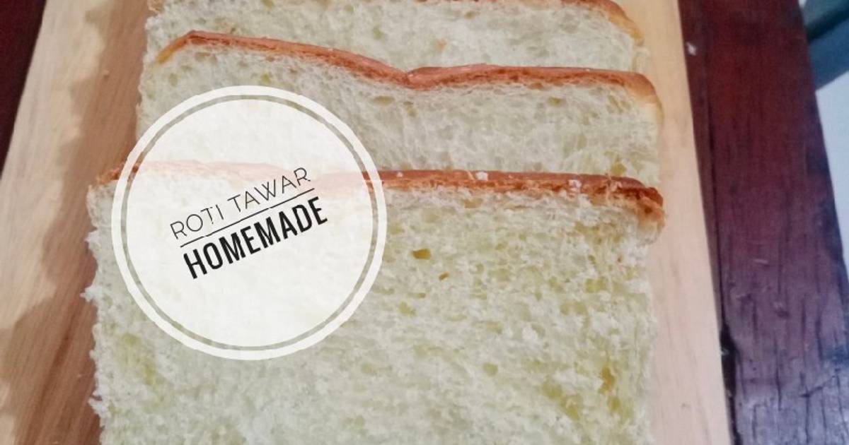 Resep Roti Tawar Homemade, Empuk Lembut Lentur (versi Hand Mixer) Oleh ...