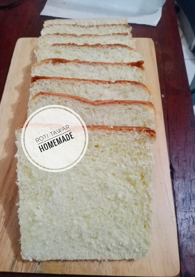 Foto resep Roti Tawar Homemade, Empuk Lembut Lentur (versi hand mixer)