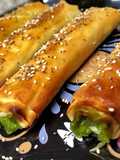 Pastéis de espinafres e massa filo