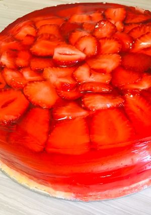 Epres fehércsokoládés torta recept fotója