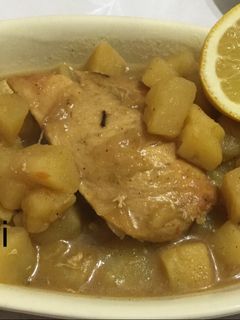 صورة لوصفة إيدام الدجاج والبطاطا