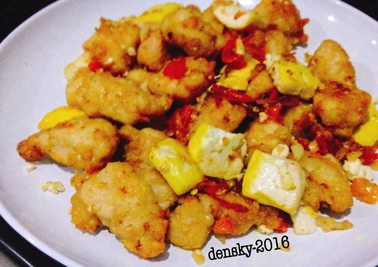  Resep  Ayam Tahu  Cabe  Garam  oleh devina meidina Cookpad