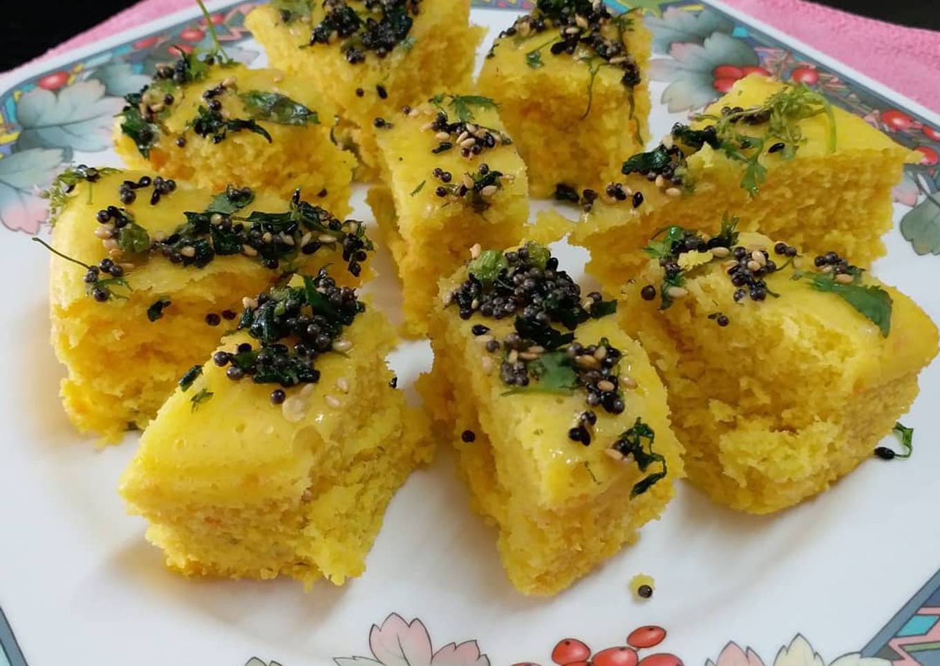 Moong Dal Dhokla