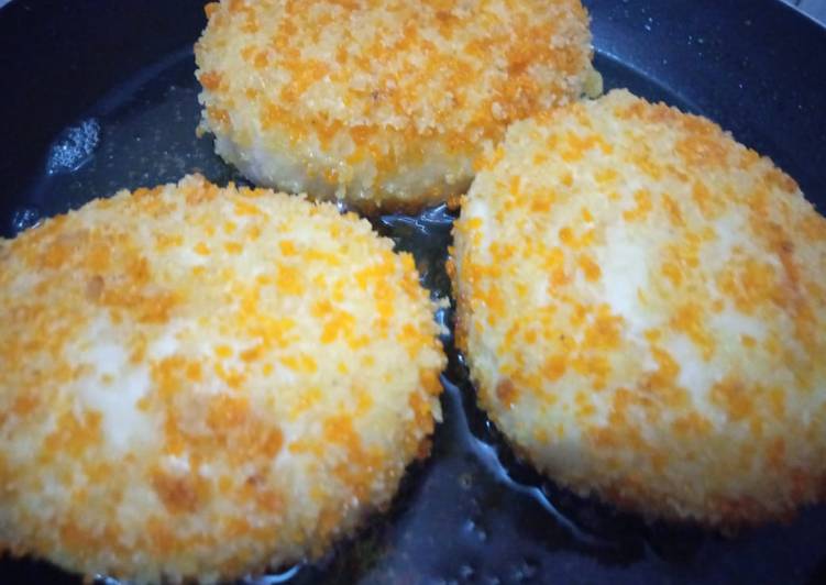 Roti Goreng isi Abon