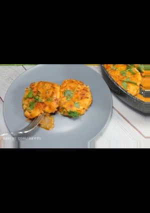 عکسی از دستور کوکو با سینه مرغ 😋
