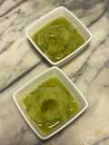 Granita al limone basilico