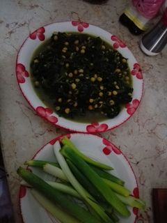 صورة لوصفة السبانخ بالحمص