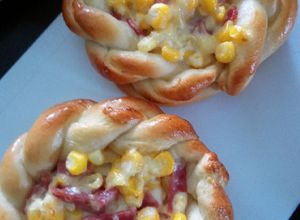 Foto resep Roti isi jagung ham ayam