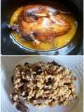 Risotto de Pato Azulón, foie gras mi-cuit y setas moixernó