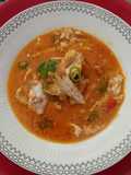চিকেন থাই স্যুপ (Chicken Thai Soup recipe in Bengali)