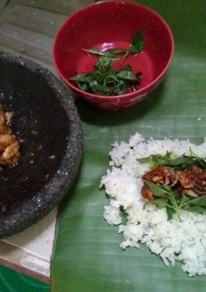 Foto resep Nasi Bakar Sambel Kemangi
