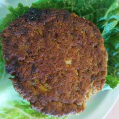 A picture of Chickpea Patties.