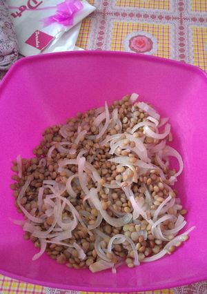 Una foto de Ensalada de Lentejas