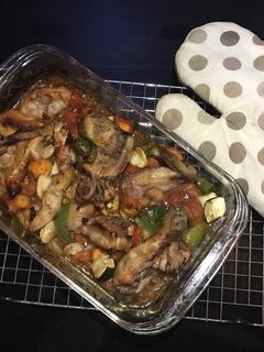 Foto resep Baked Chicken with veggie