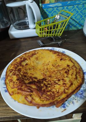 Una foto de Tortilla de verduras