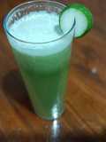 Jugo de pepino y papa