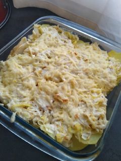 Une photo de Gratin pomme de terre céleri