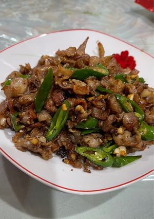 Foto resep Hunan stir fry pork belly/ tumis samcan hunan