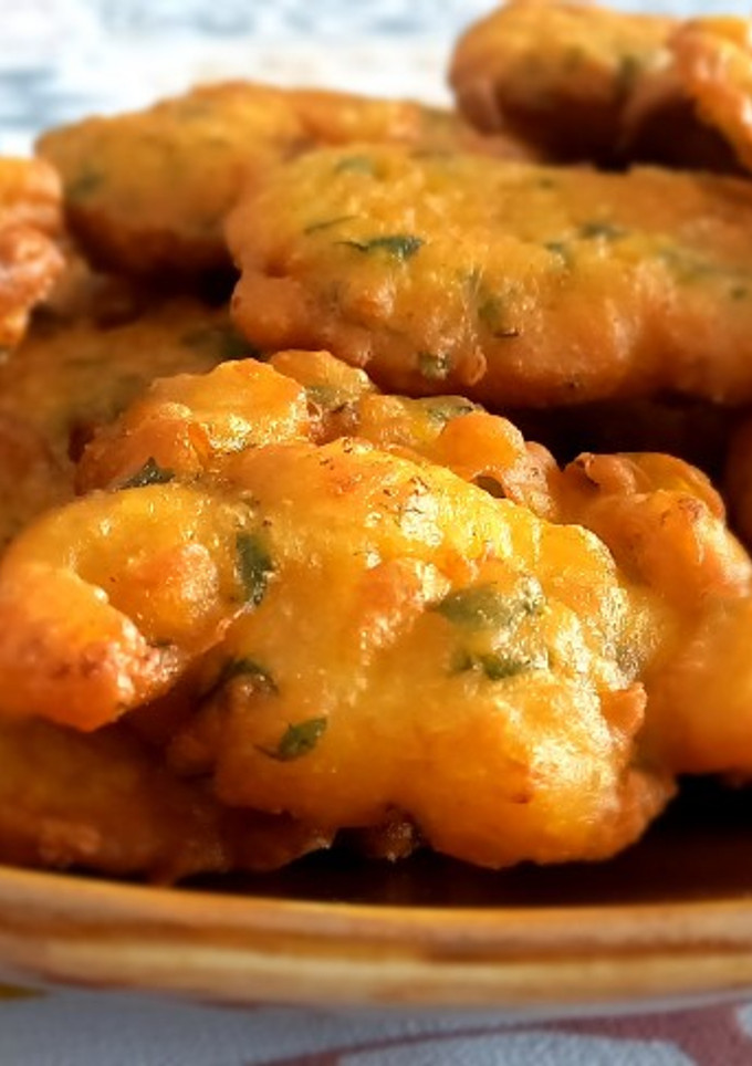 Una foto de Tortillitas de gamba de Huelva