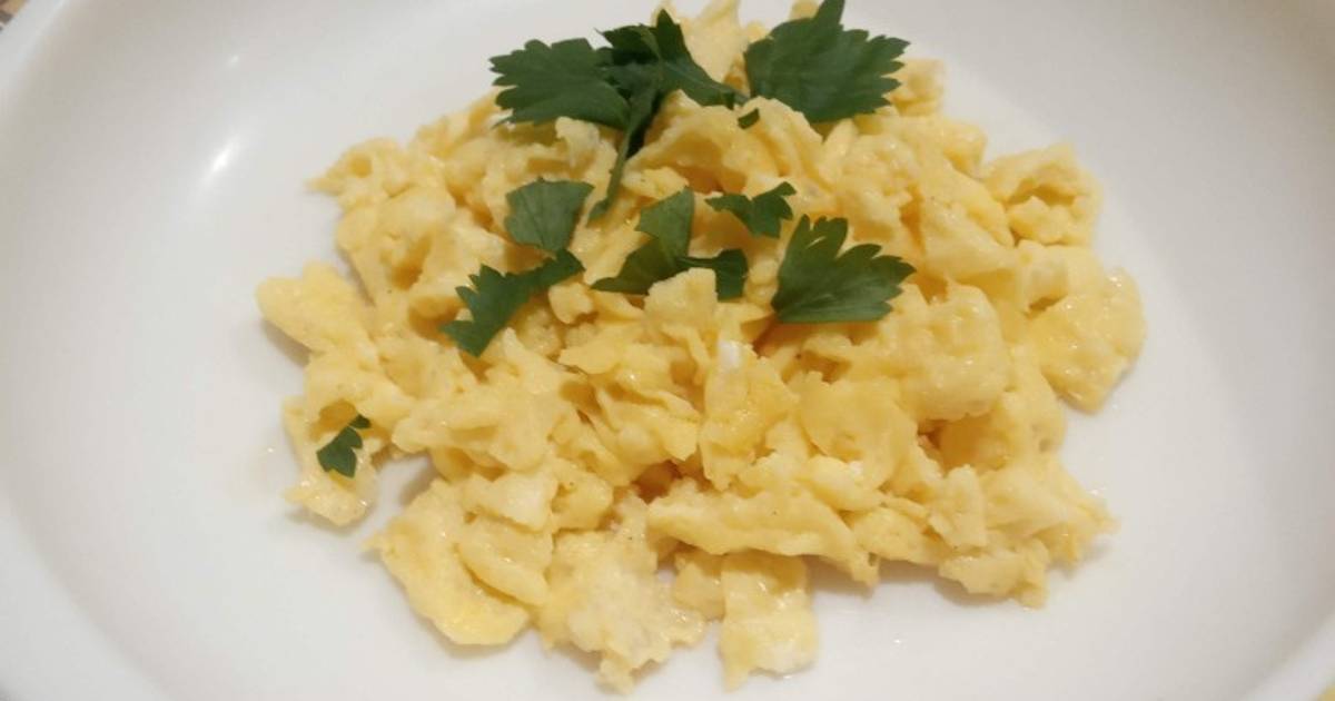 Resep Scramble Egg Ala Mcd Oleh Anatasia Apri Cookpad