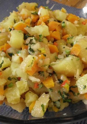 Una foto de Ensalada de papas