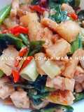 Oseng Ikan Asin Cucut mix Tempe