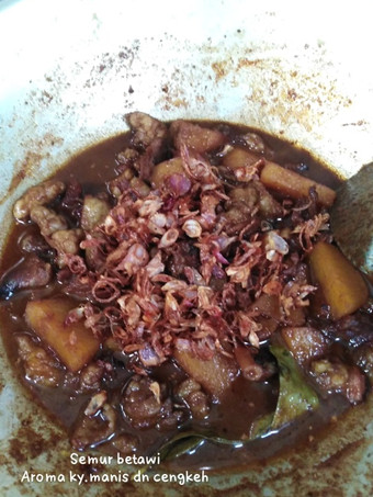 Resep Semur Daging/tetelan Betawi Ekonomis Untuk Dijual