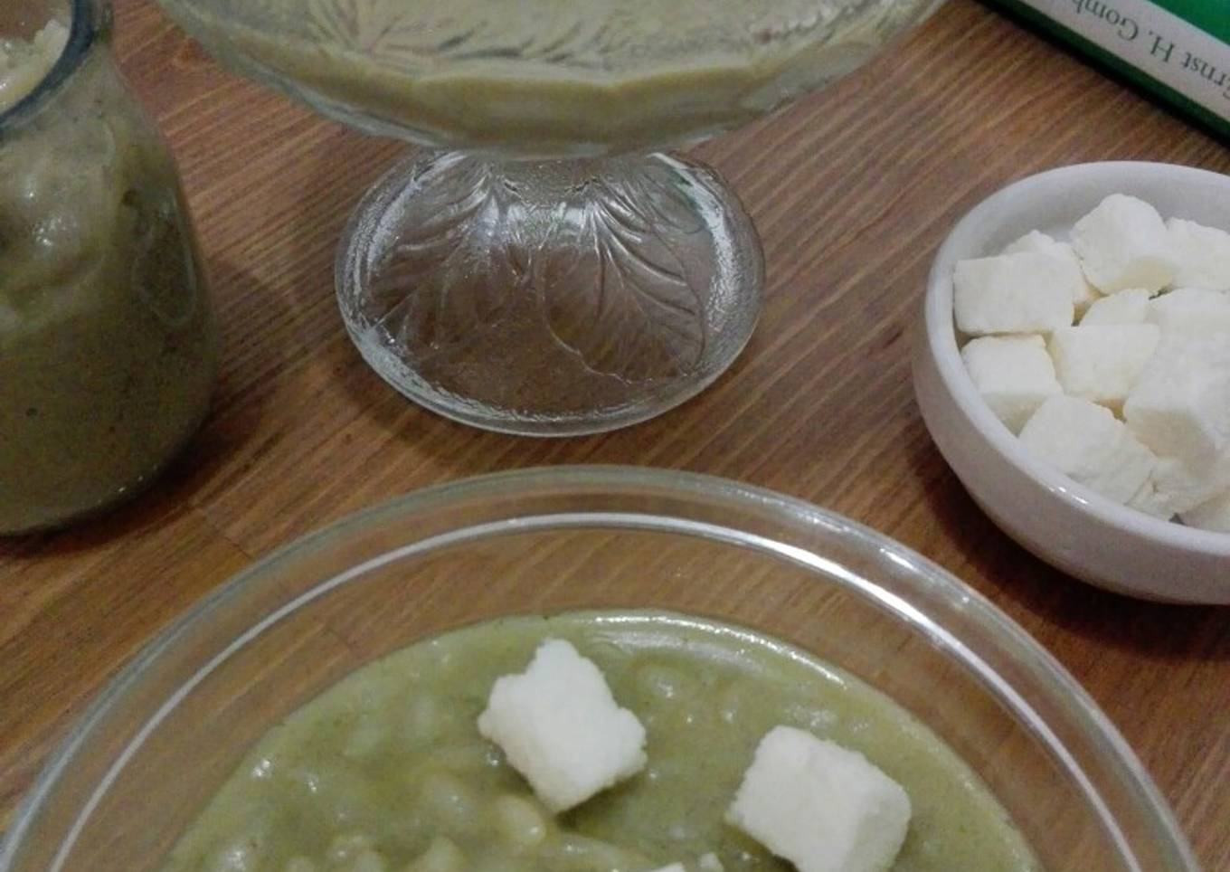 Arroz con leche de coco y té matcha (vegano)