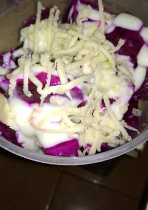 Foto resep Salad buah naga sepesial