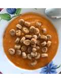 Vellutata di zuccacon bruschettine🎃