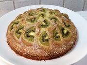 Una foto di torta di kiwi