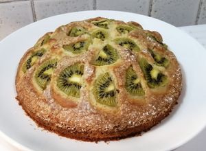 Foto di Torta di kiwi, ipocalorica 🥝