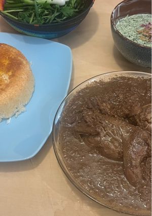 عکسی از دستور فسنجون بلدرچین