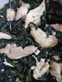 صورة لوصفة ملوخية بالدجاج 😍😋🤗