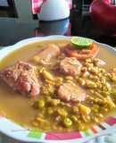 Sopa de arvejas con cerdo 👍🇵🇪