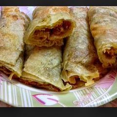 A picture of Puri Paratha Roll.