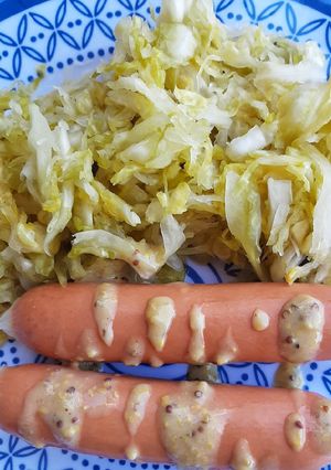 Una foto de Chucrut o sauerkraut