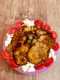 عکسی از دستور كوكو سيب زمينی سريع