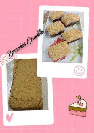 Foto resep Brownies Crumble
