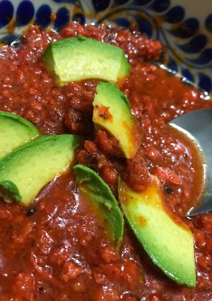 Una foto de Salsa de chorizo