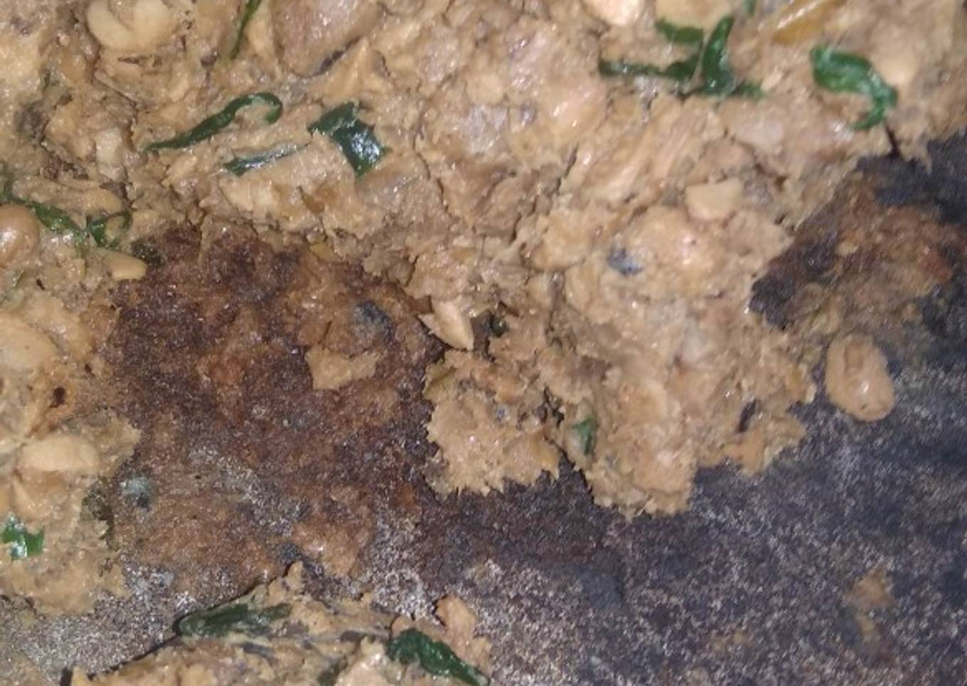 Sambal tembos (tempe bosok)