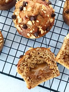 Une photo de Muffins snickers