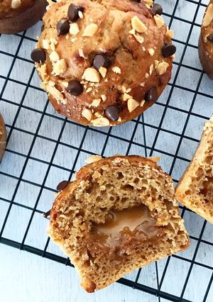 Une photo de Muffins snickers