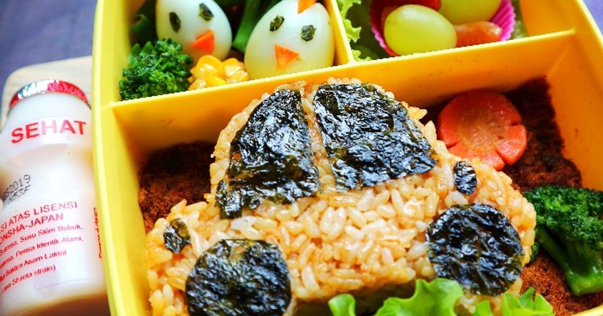 Menu Bento Merdeka Resep Bento Sehat Hari Yang Indah oleh Ayuanita Petrisia - Cookpad