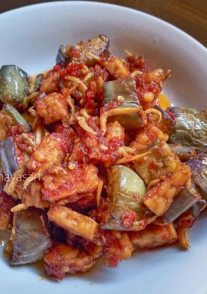 Foto resep Sambal Terong Tempe Teri