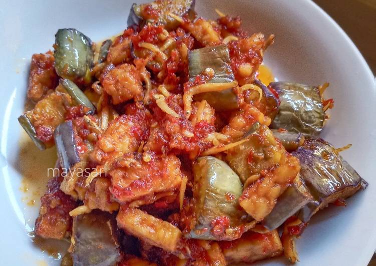 Resep Sambal Terong Tempe Teri yang Enak