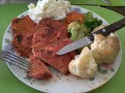 Una foto de verduras en achiote